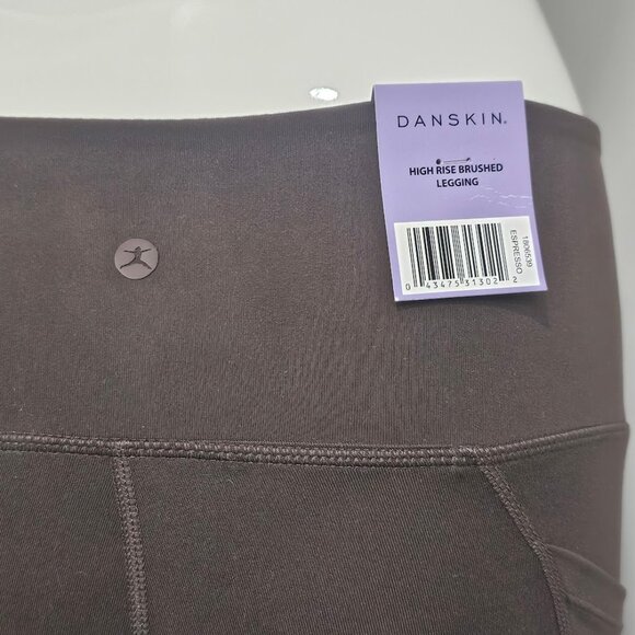 Danskin Brushed High Waist Leggings with Pockets - Picture 6 of 12